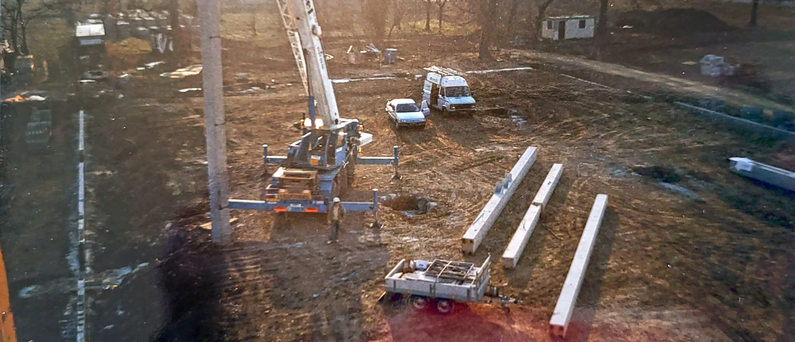 Construction du premier entrepôt logistique en 1989 à Portet-sur-Garonne