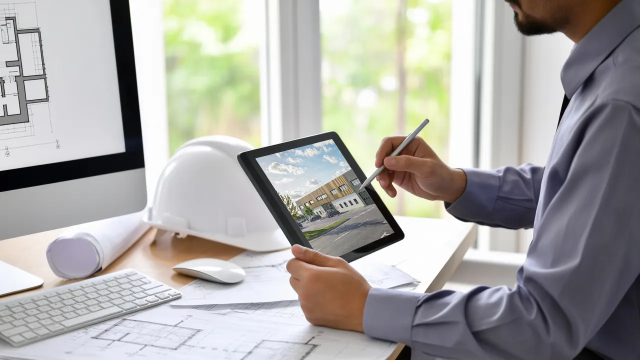 Étude et validation administrative d’un projet immobilier logistique à partir de plans et modélisation du bâtiment
