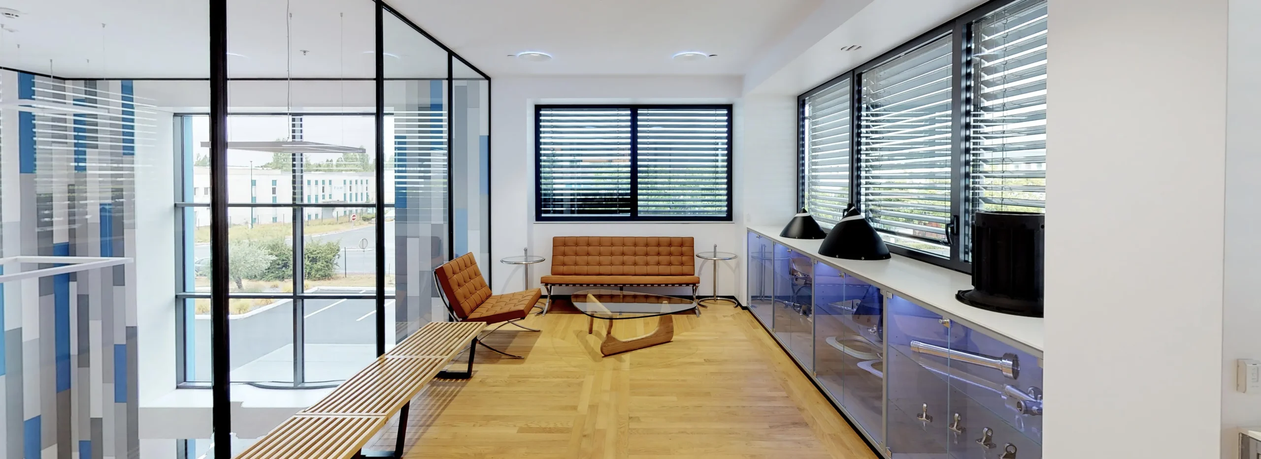espace intérieur immeuble immobilier entreprise vectura
