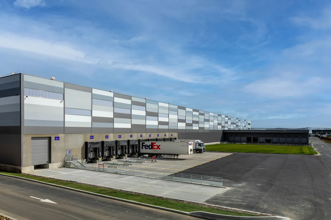 Organisation des quais poids lourds sur le site logistique de Colomiers