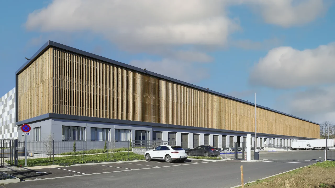 Plateforme logistique last mile développée par Vectura au Blanc-Mesnil