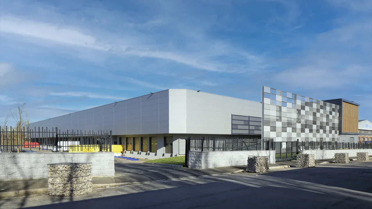 Plateforme logistique du dernier kilomètre Vectura en Seine-Saint-Denis