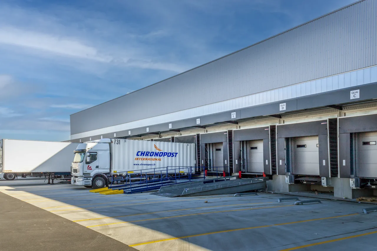 Plateforme logistique Chronopost développée par Vectura à Toulouse Fondeyre