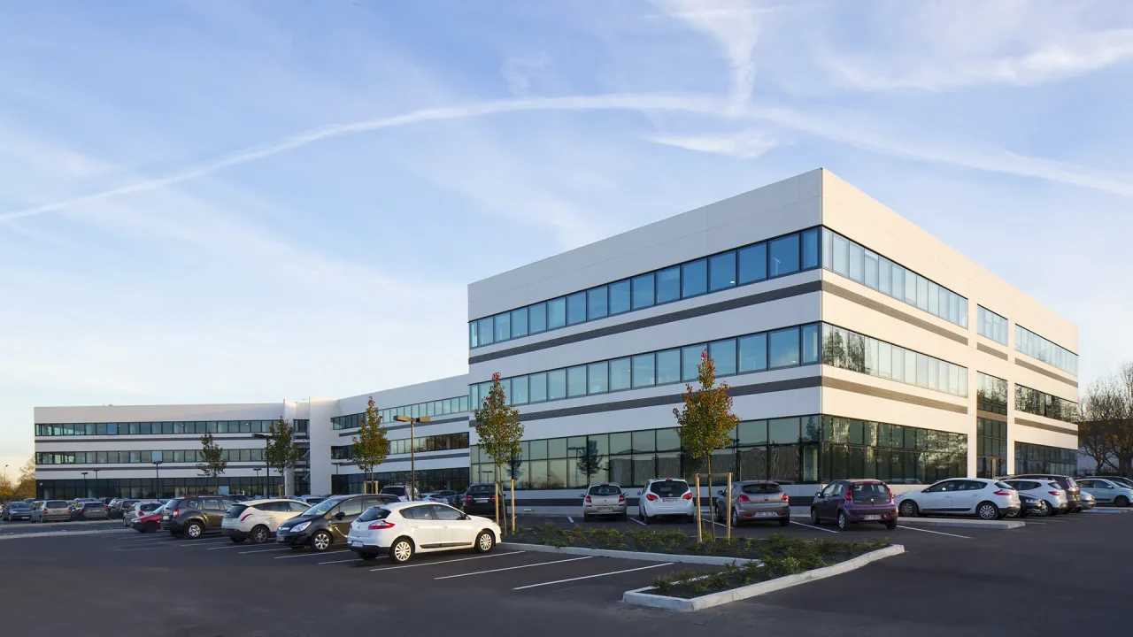 organisation des stationnements et espaces exterieurs bureaux